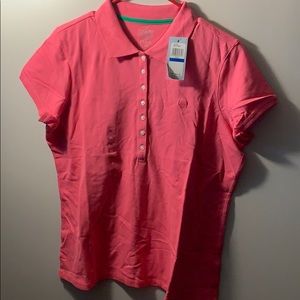 Pink Izod Collar Shirt NWT